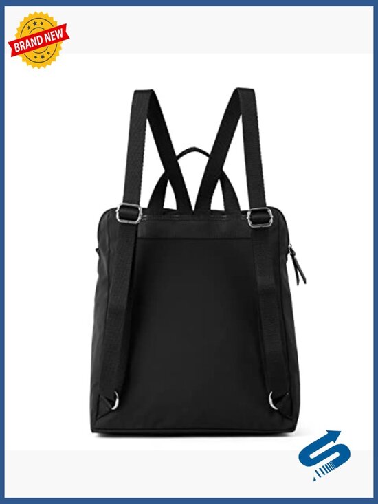 Recycled Nylon Backpack, Spacious with Adjustable Strap